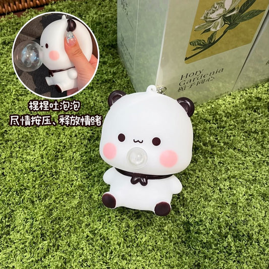 🫧 Bubu & Dudu Bubble Pop Keychain 🐻 一二布布吐泡泡解压挂件
