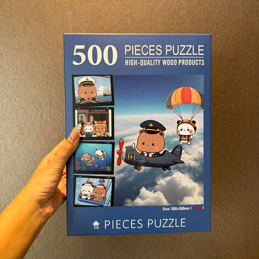 一二布布大冒险500片拼图 Bubu & Dudu Adventure 500-Piece Puzzle 🧩