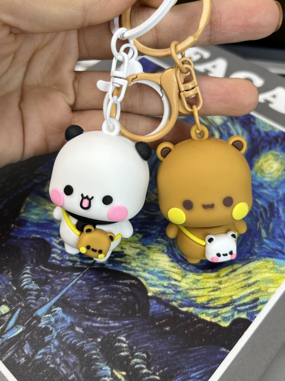一二布布钥匙扣挂件 Bubu & Dudu Keychain Charm