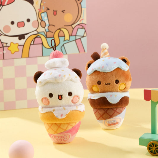 Ice Cream Magnetic Plush Charm 🍦 冰淇淋磁吸毛绒挂件
