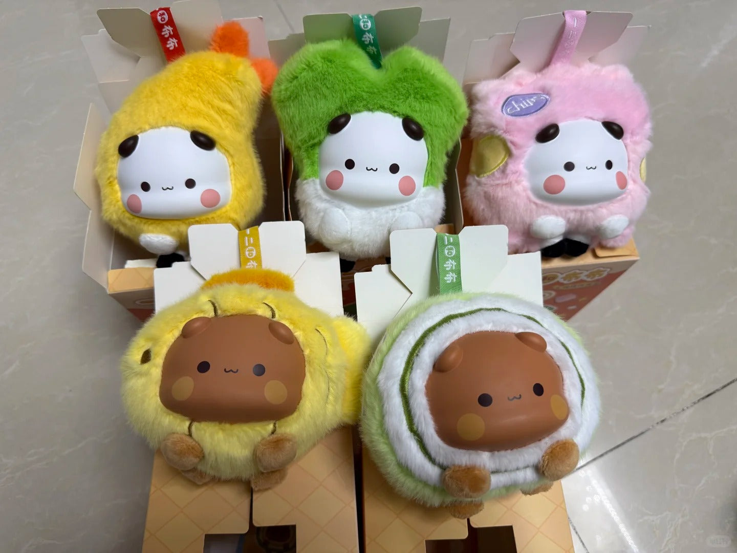 一二和布布毛绒挂件盲盒  Bubu & Dudu Keychain Blind Box 🧸