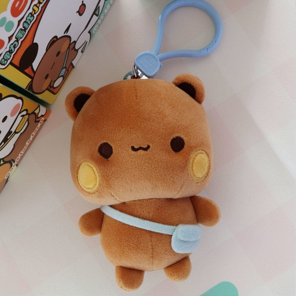 Bubu & Dudu Super Soft Plush Keychain (Original)🧸 一二布布弹力超柔毛绒挂件-正版