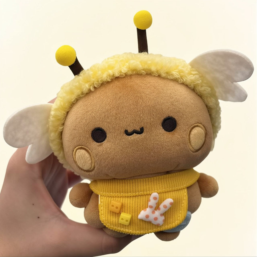 Bubu & Dudu Super Soft Plush Keychain (Original)🧸 一二布布弹力超柔毛绒挂件-正版