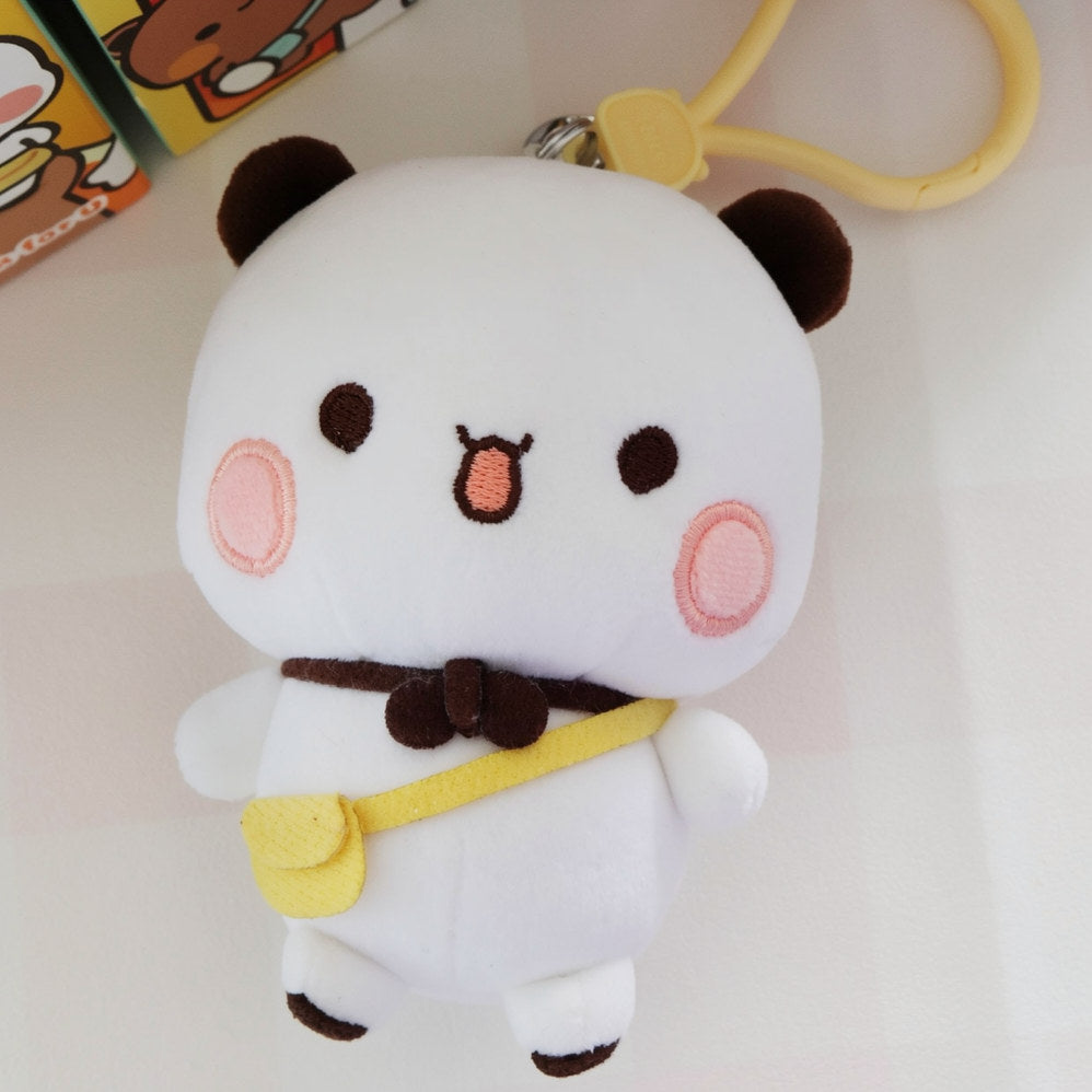 Bubu & Dudu Super Soft Plush Keychain (Original)🧸 一二布布弹力超柔毛绒挂件-正版