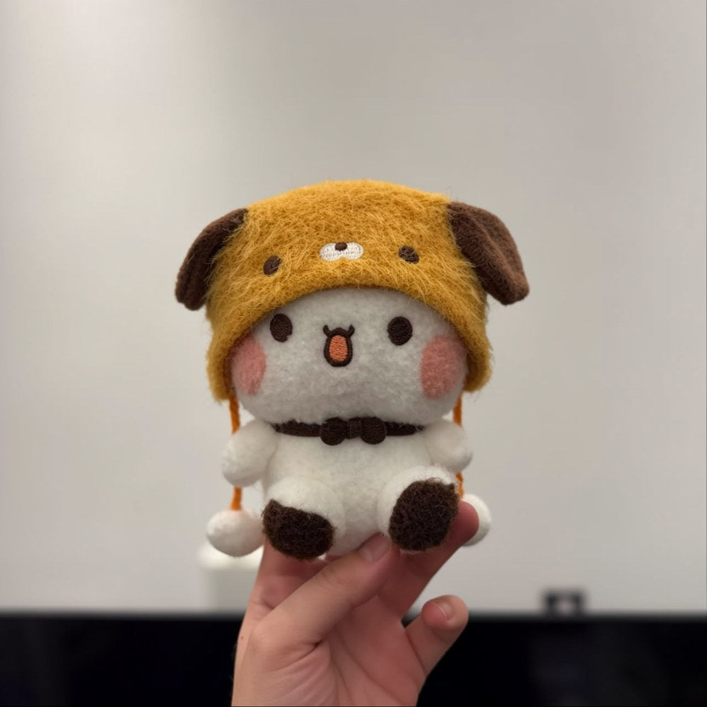 Bubu & Dudu Super Soft Plush Keychain (Original)🧸 一二布布弹力超柔毛绒挂件-正版