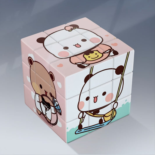 Bubu & Dudu 3×3 Magic Cube 一二布布三阶拼图魔方 🧩