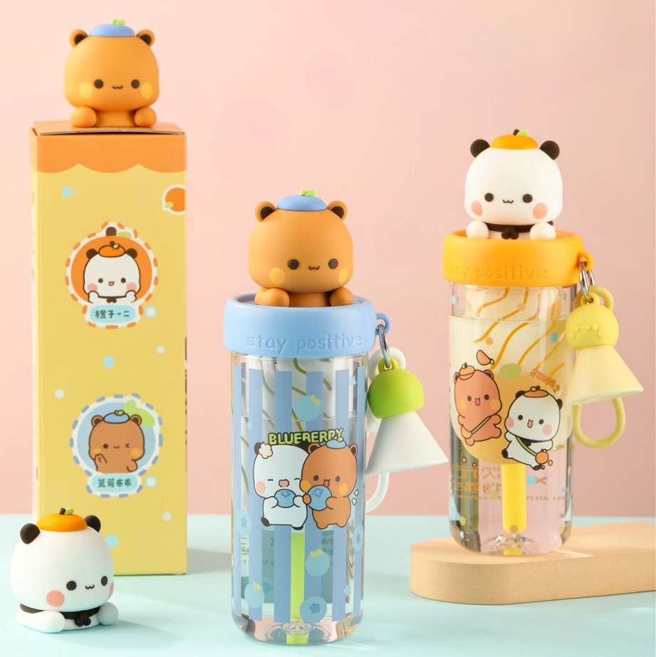 Bubu & Dudu Straw Cup 650ml 吸管杯