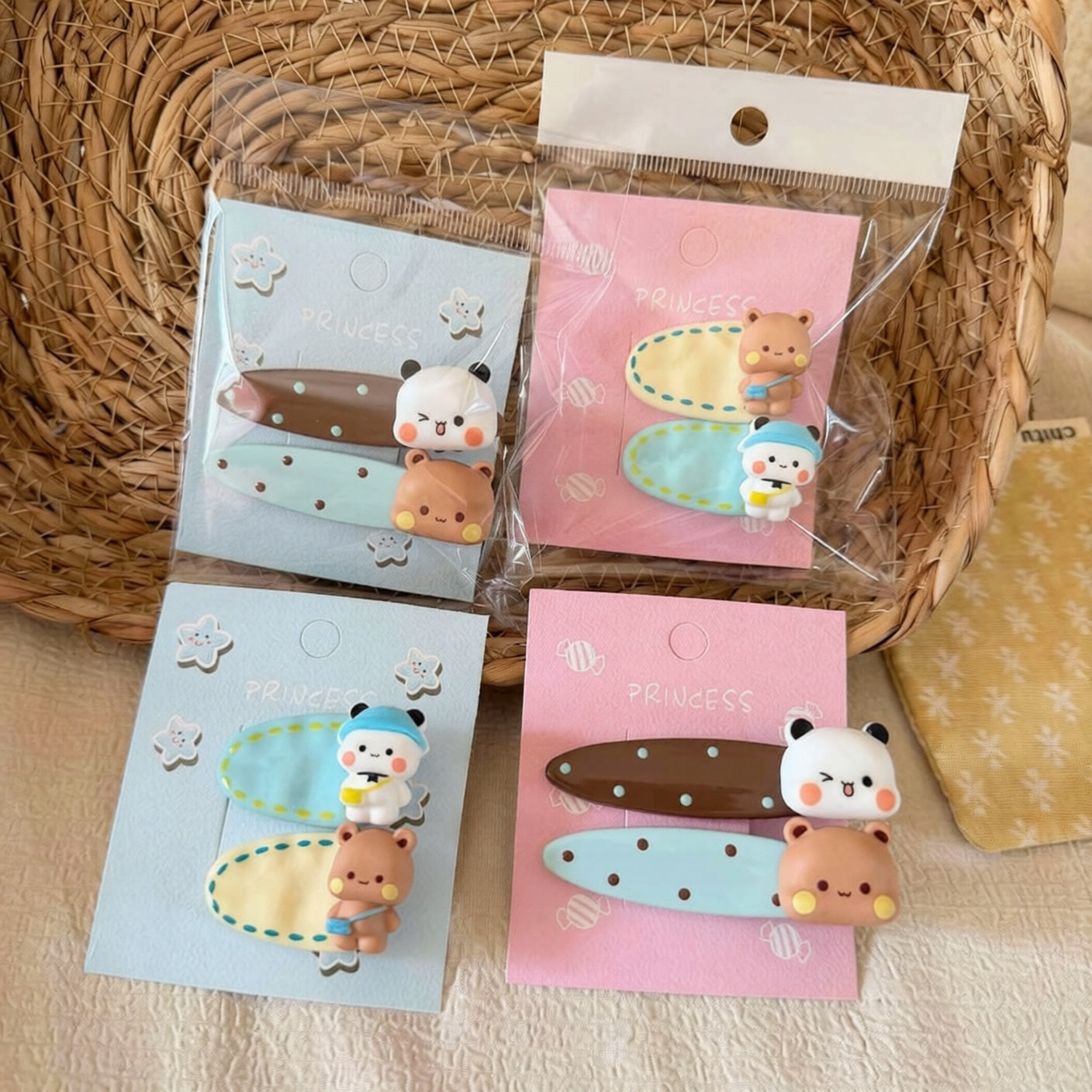 一二布布ins发夹 Bubu & Dudu Dot Hair Clip 🎀