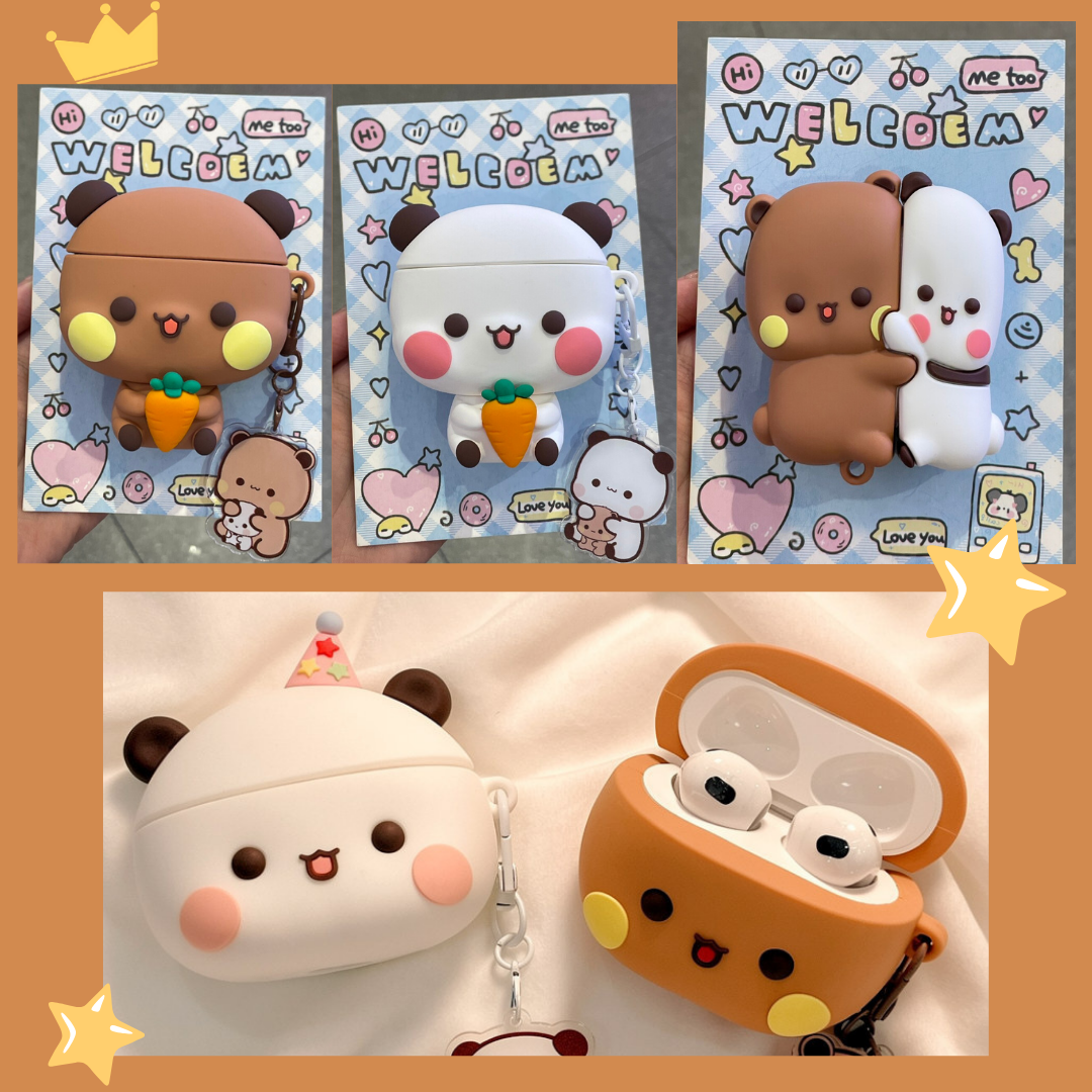 Bubu & Dudu AirPods Protective Case 一二布布耳机保护壳 🐻🎧