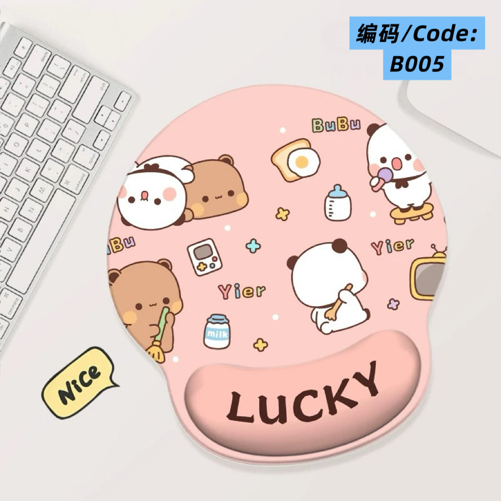 Premium quality Bubu Dudu Cute Office Mouse Pad 高品质一二布布可爱办公鼠标垫