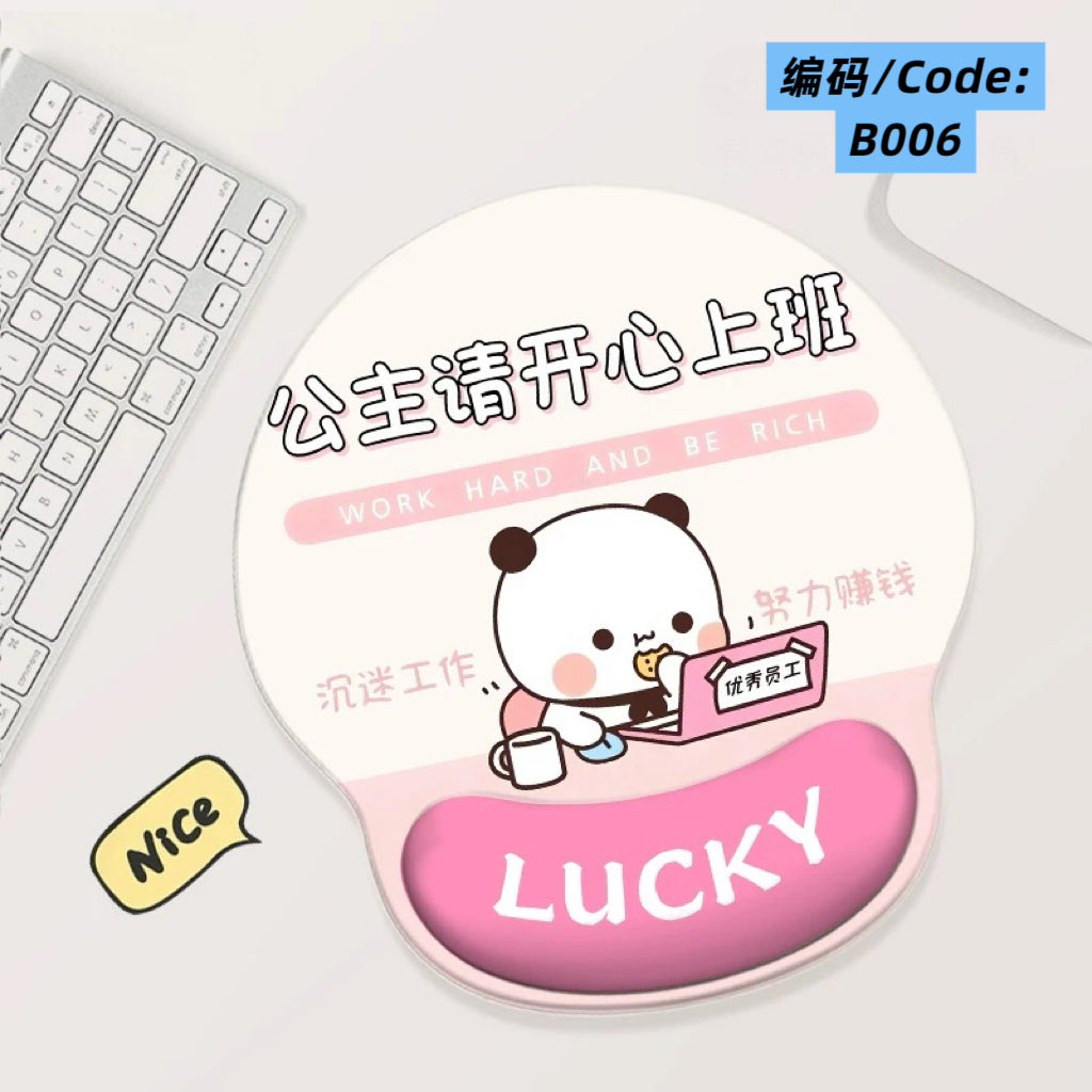 Premium quality Bubu Dudu Cute Office Mouse Pad 高品质一二布布可爱办公鼠标垫