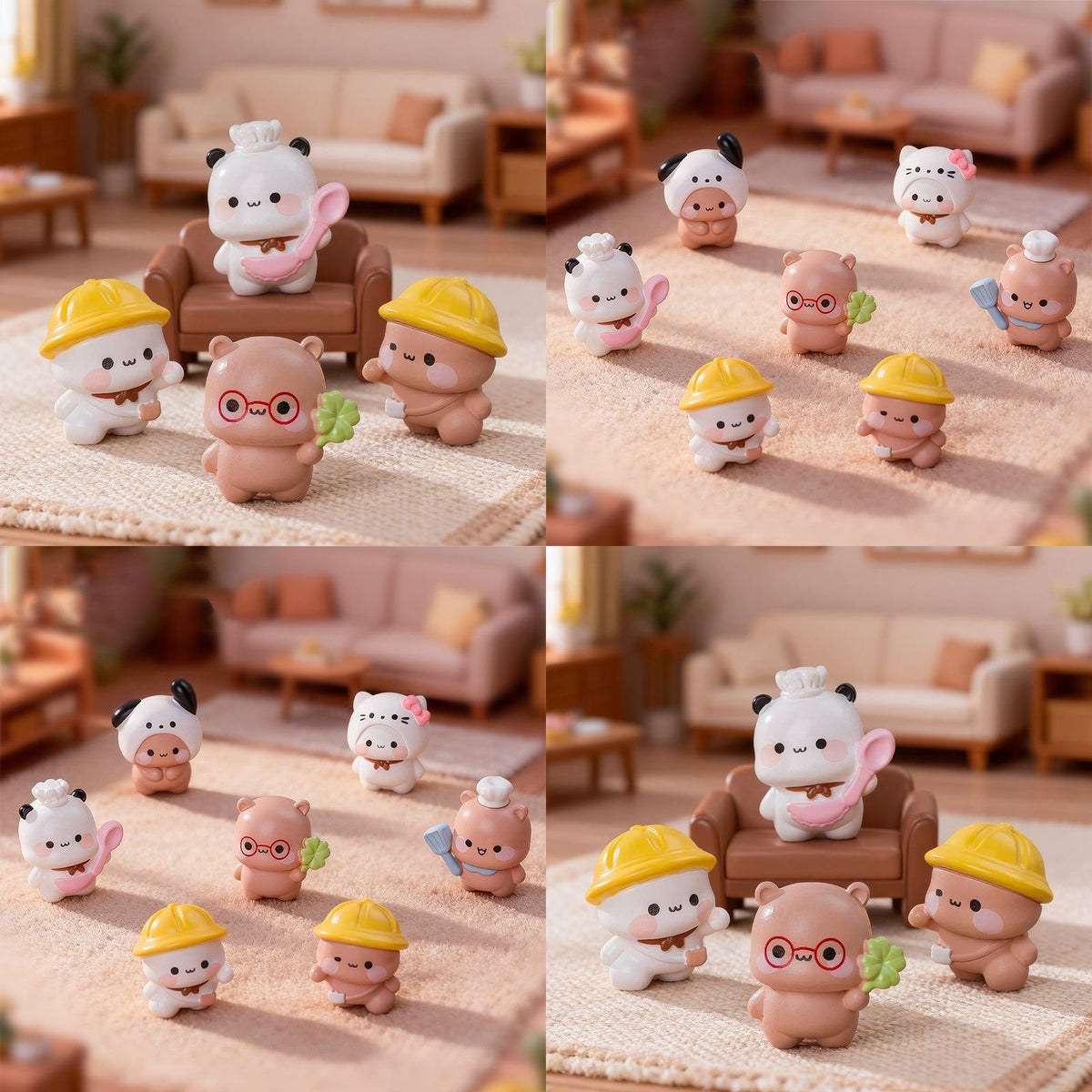 Bubu Mini DIY Decoration 一二布布 微景观萌粒 DIY 摆件