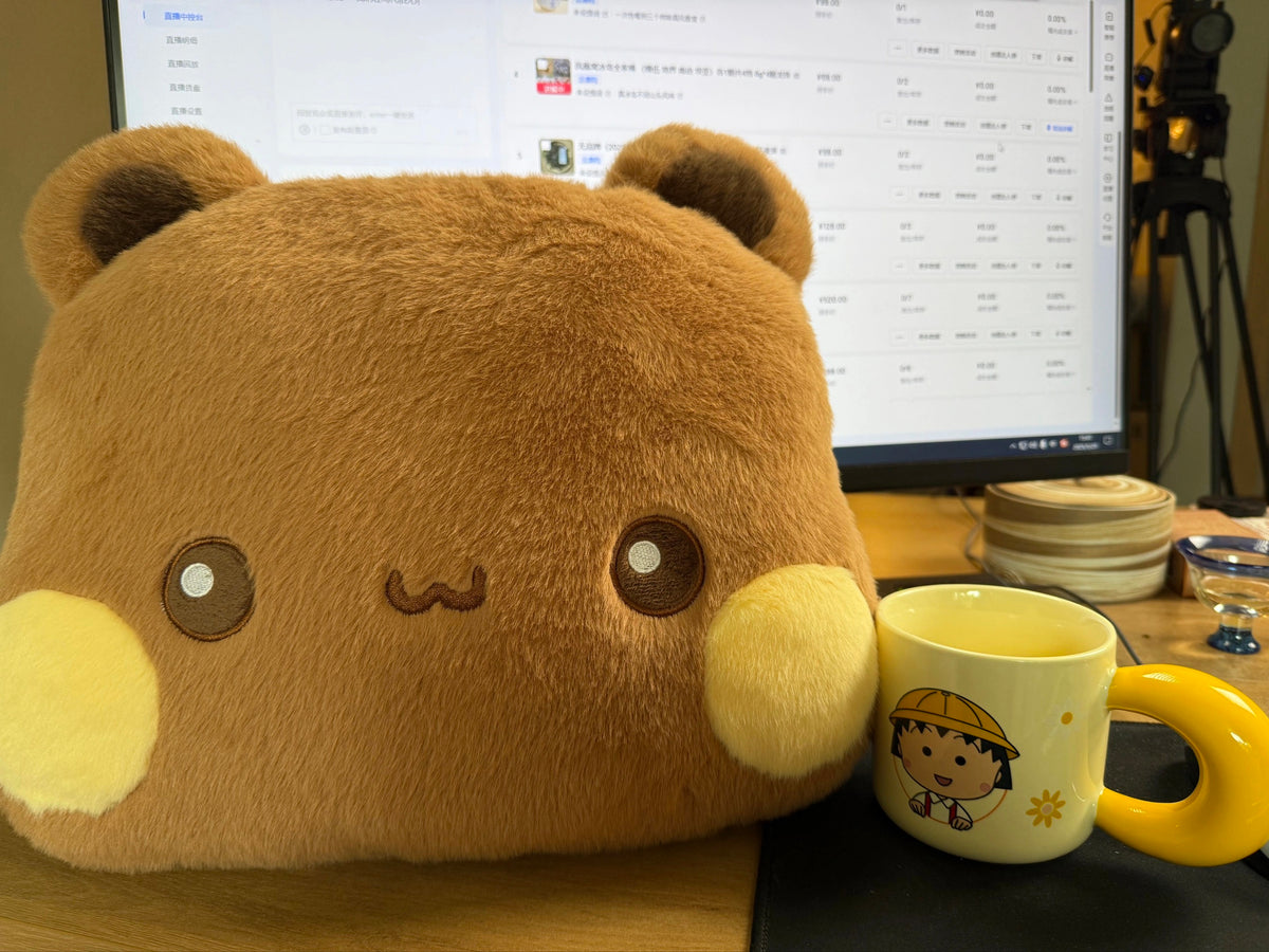 Bubu & Dudu Big Head Plush Pillow 大脑袋毛绒抱枕