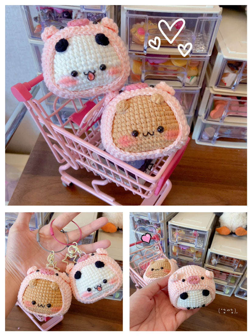 小猪头 一二布布挂件 Little Pig Bubu & Dudu Charm🐷