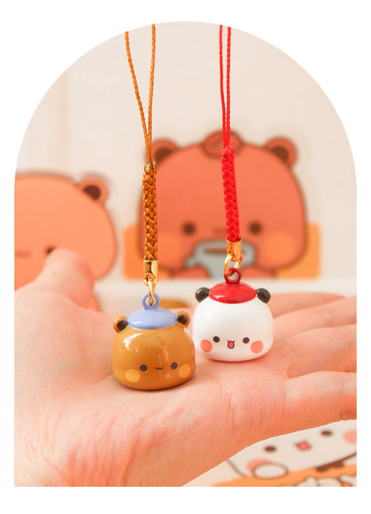 Bubu Dudu Cute Bell Charm – Lucky Mini Bell 一二布布可爱铃铛挂件 招财小铃铛