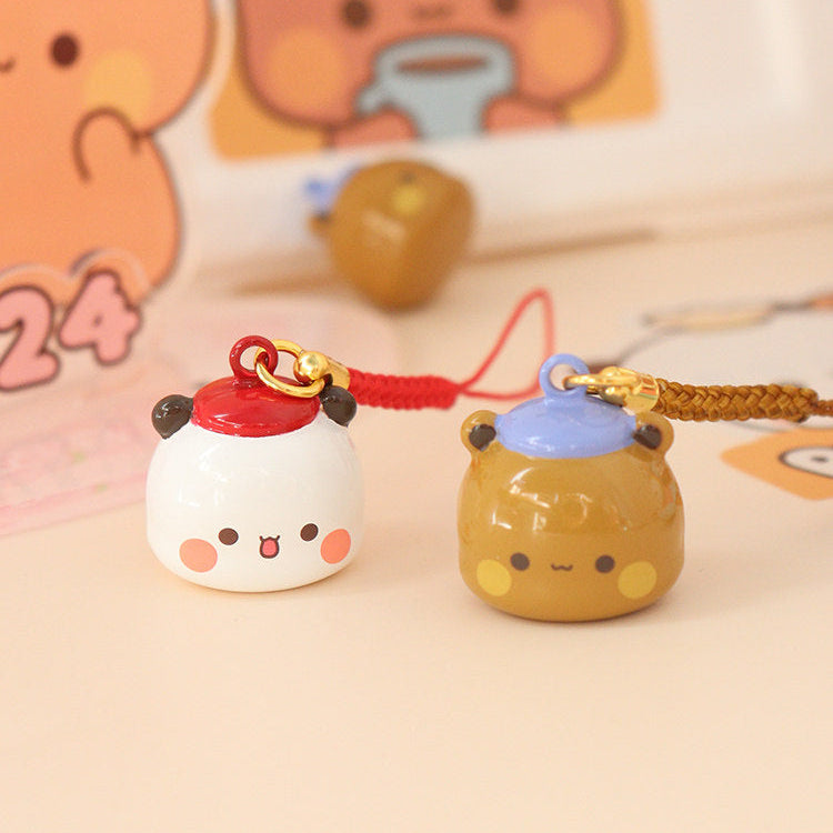 Bubu Dudu Cute Bell Charm – Lucky Mini Bell 一二布布可爱铃铛挂件 招财小铃铛