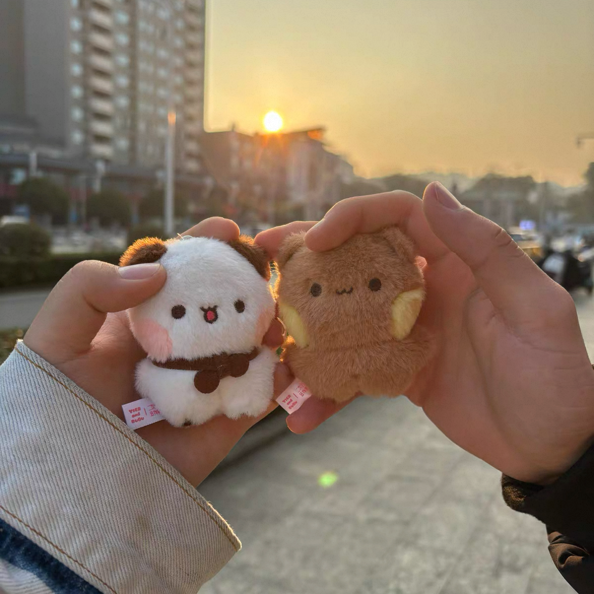 磁铁毛绒挂件 Fluffy Magnet Keychain 💕