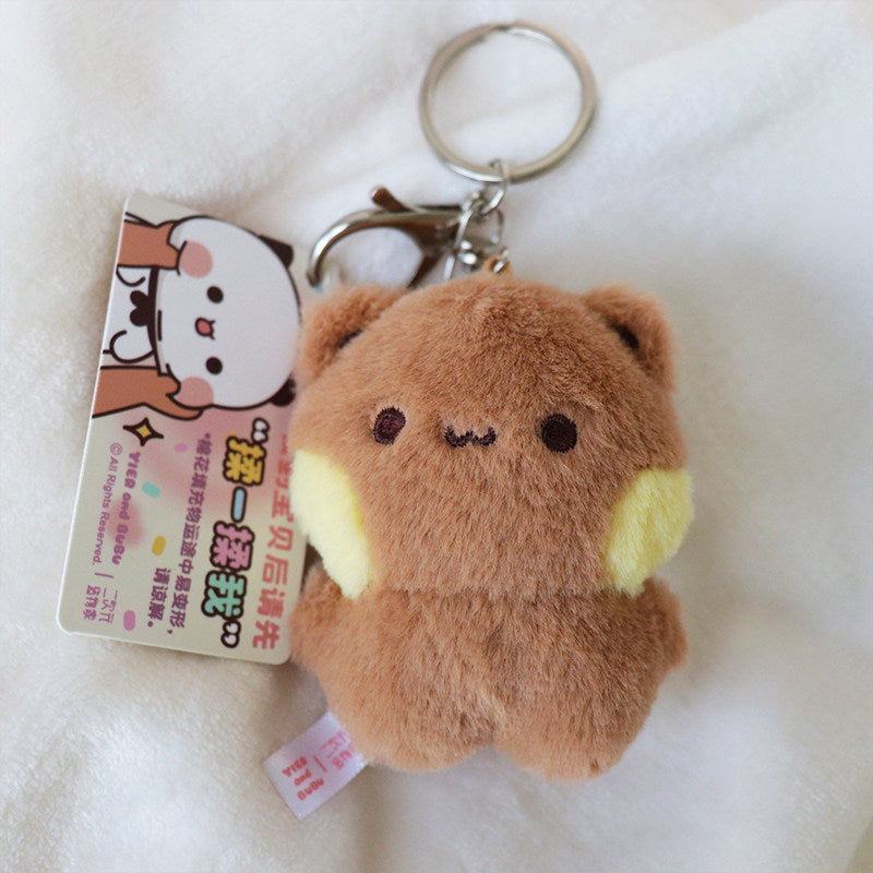 磁铁毛绒挂件 Fluffy Magnet Keychain 💕
