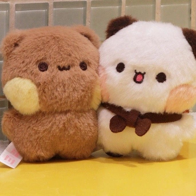 磁铁毛绒挂件 Fluffy Magnet Keychain 💕