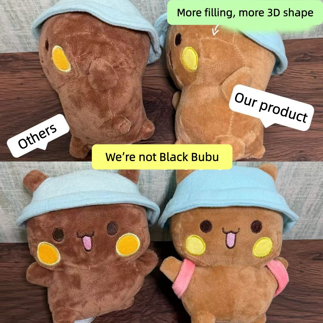 一二布布蓝帽子小公仔 Bubu Dudu Blue Hat Plush (20cm)