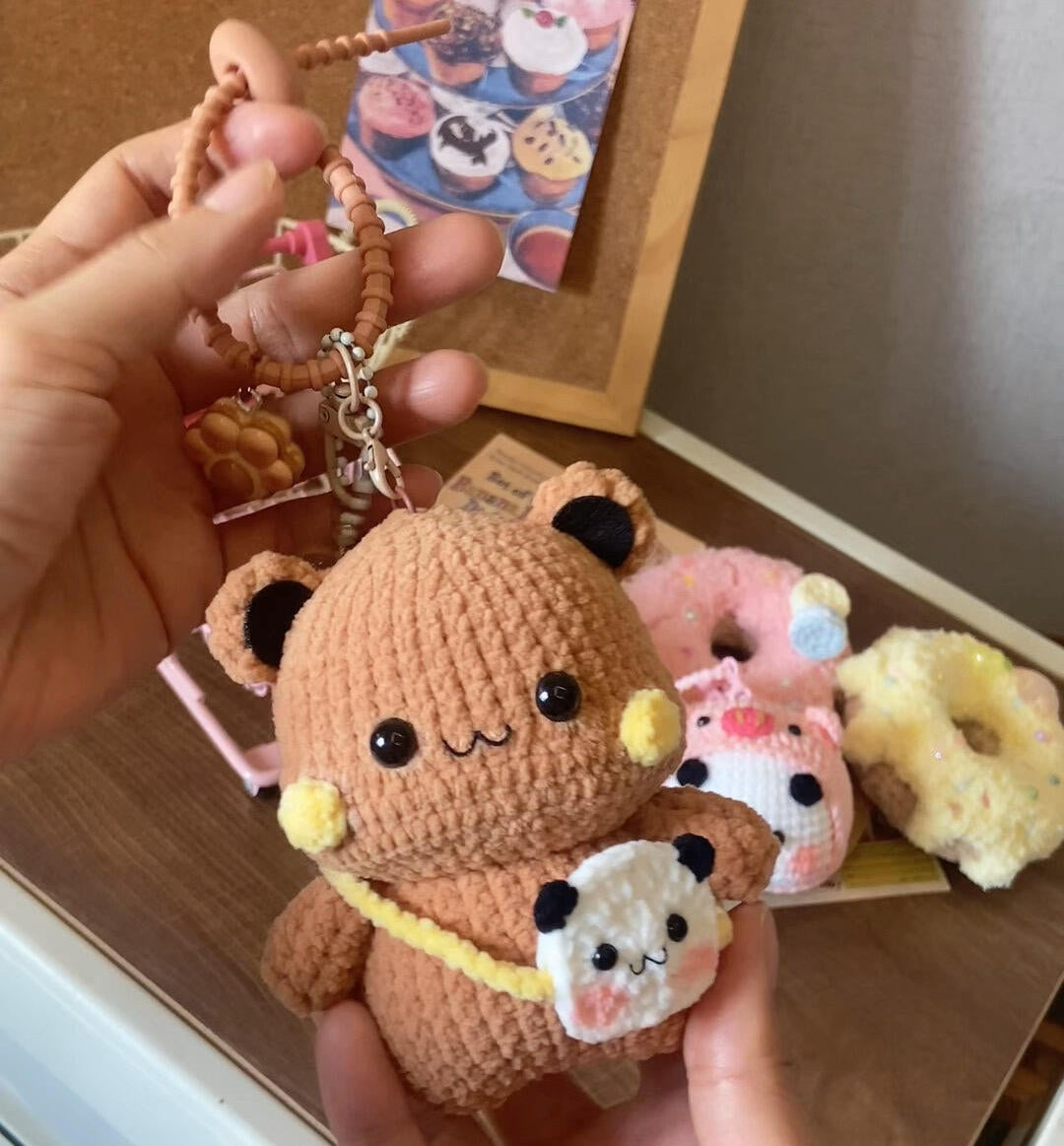 一二布布手工编织挂件 Bubu & Dudu Handmade Charm🧸