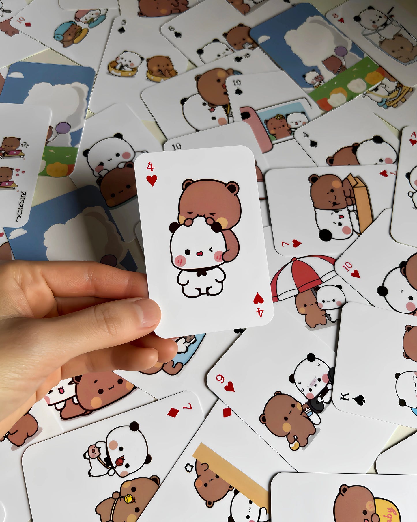 口袋铁盒扑克牌 Pocket Size Tin Box Playing Cards 🃏🐻