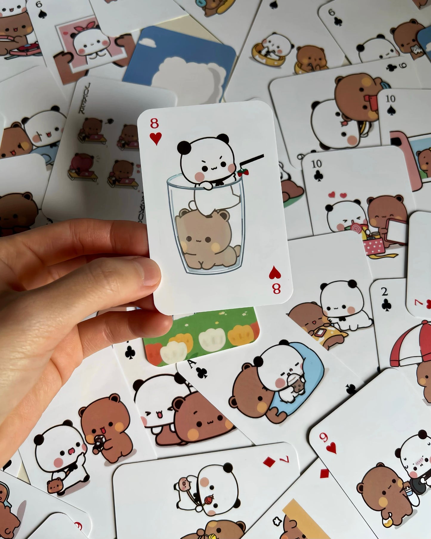 口袋铁盒扑克牌 Pocket Size Tin Box Playing Cards 🃏🐻