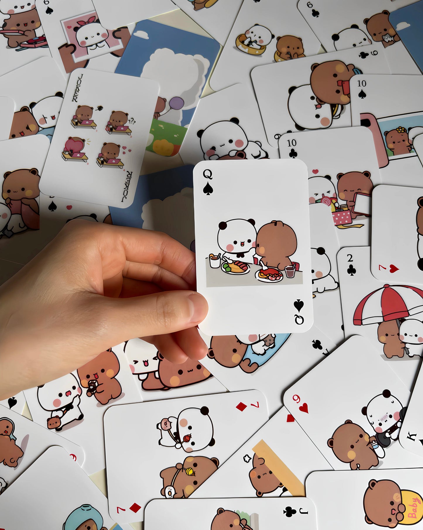 口袋铁盒扑克牌 Pocket Size Tin Box Playing Cards 🃏🐻