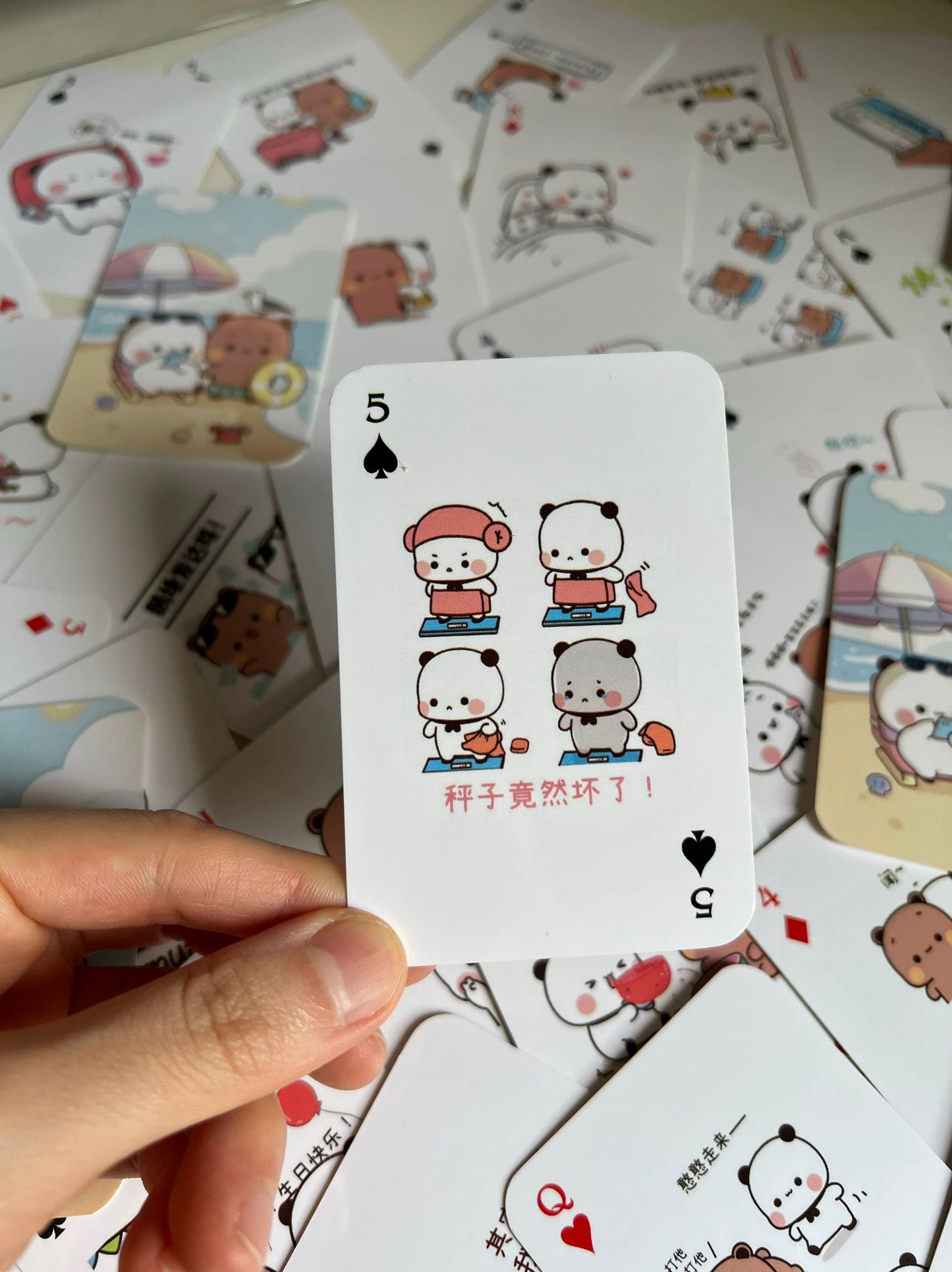 口袋铁盒扑克牌 Pocket Size Tin Box Playing Cards 🃏🐻