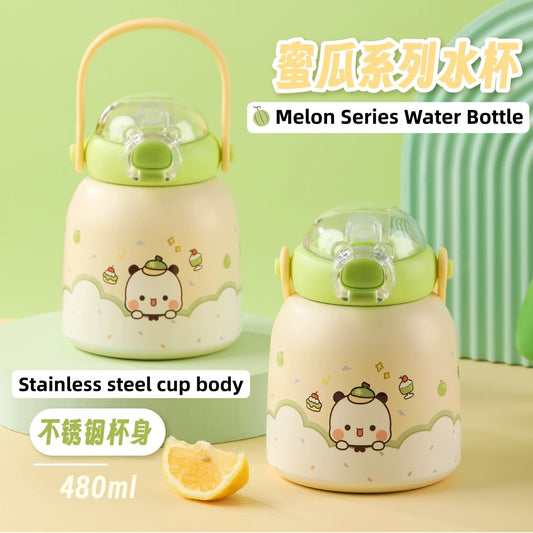 一二布布蜜瓜主题保温瓶 Bubu & Dudu Melon Theme Insulated Bottle🥤