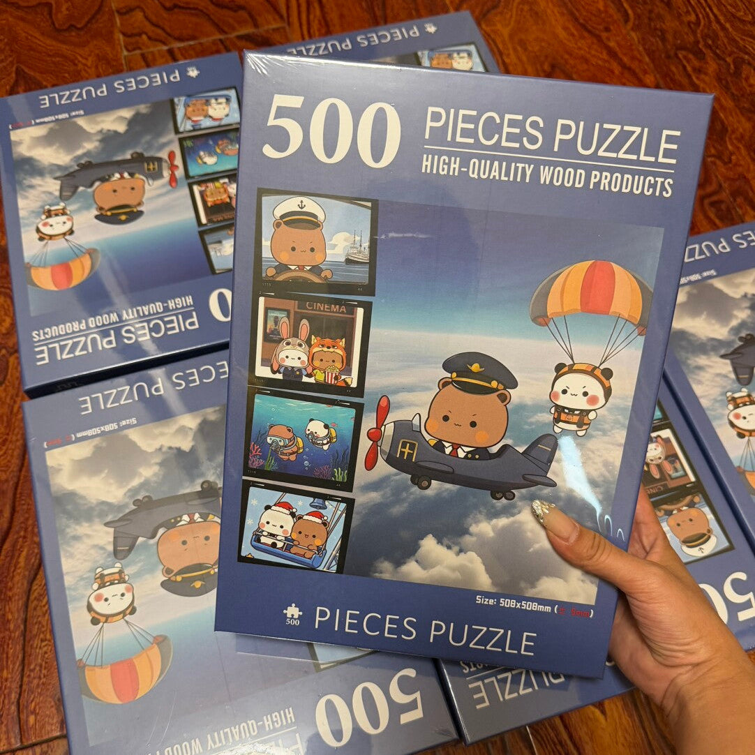 一二布布大冒险500片拼图 Bubu & Dudu Adventure 500-Piece Puzzle 🧩