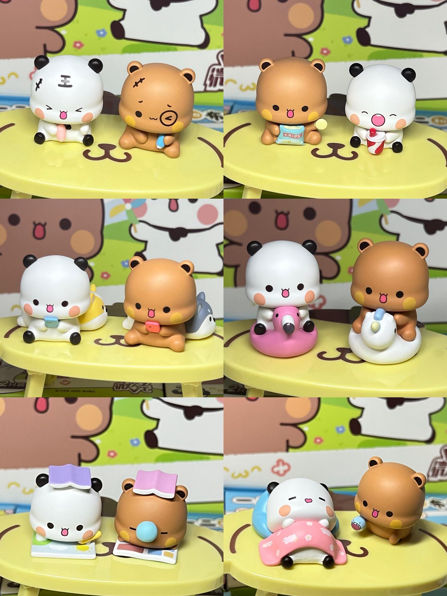 一二布布情侣日常 - 第三弹盲盒公仔 Bubu & Dudu Couple Daily Life – Series 3 Blind Box