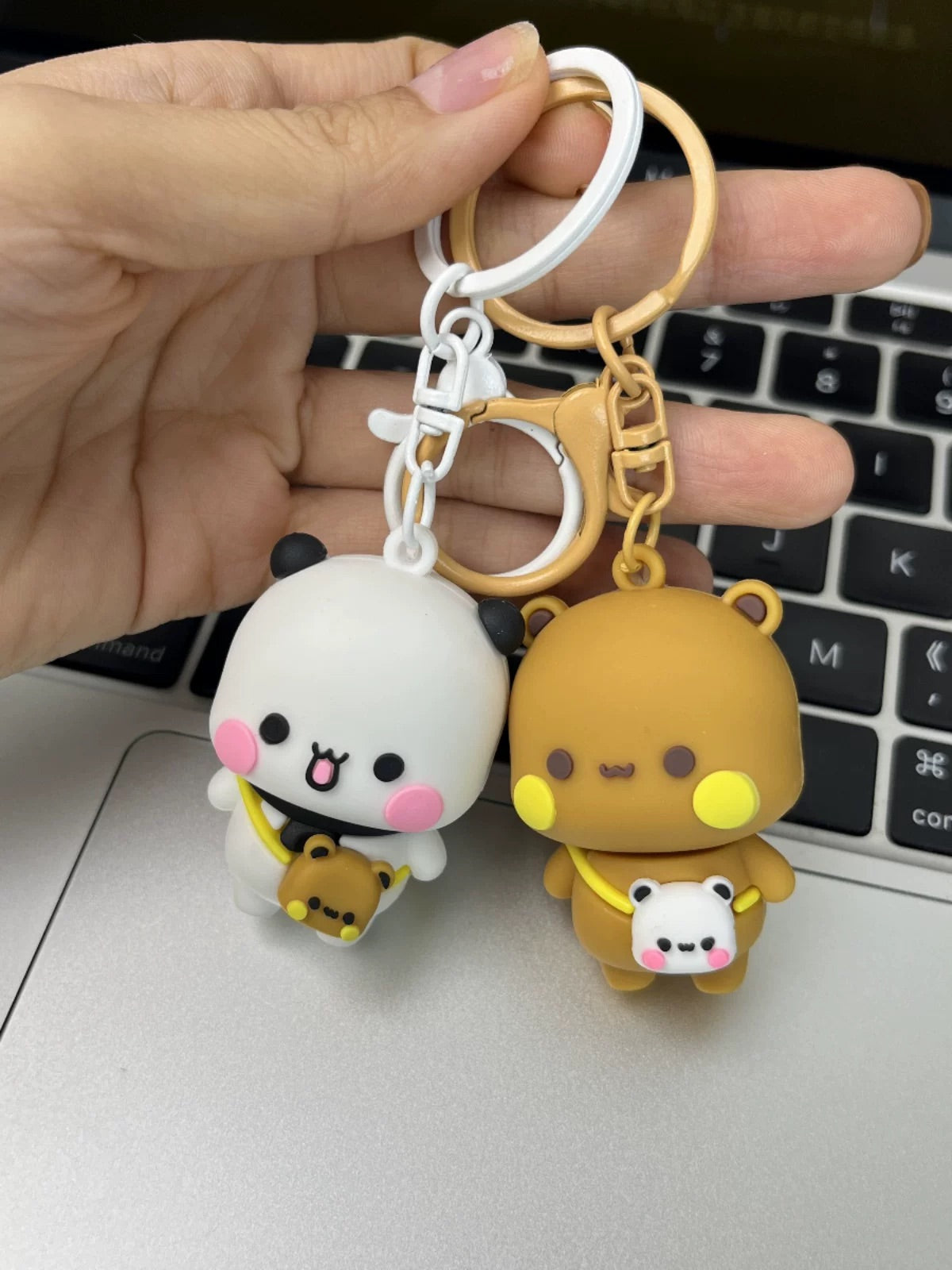 一二布布钥匙扣挂件 Bubu & Dudu Keychain Charm