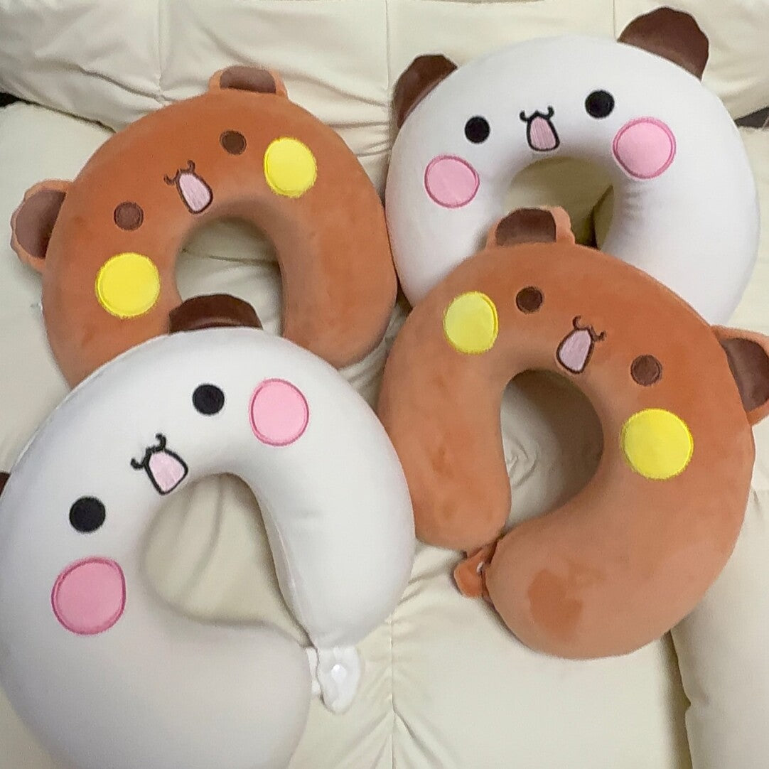 一二布布记忆棉U型午睡枕 Travel neck pillow