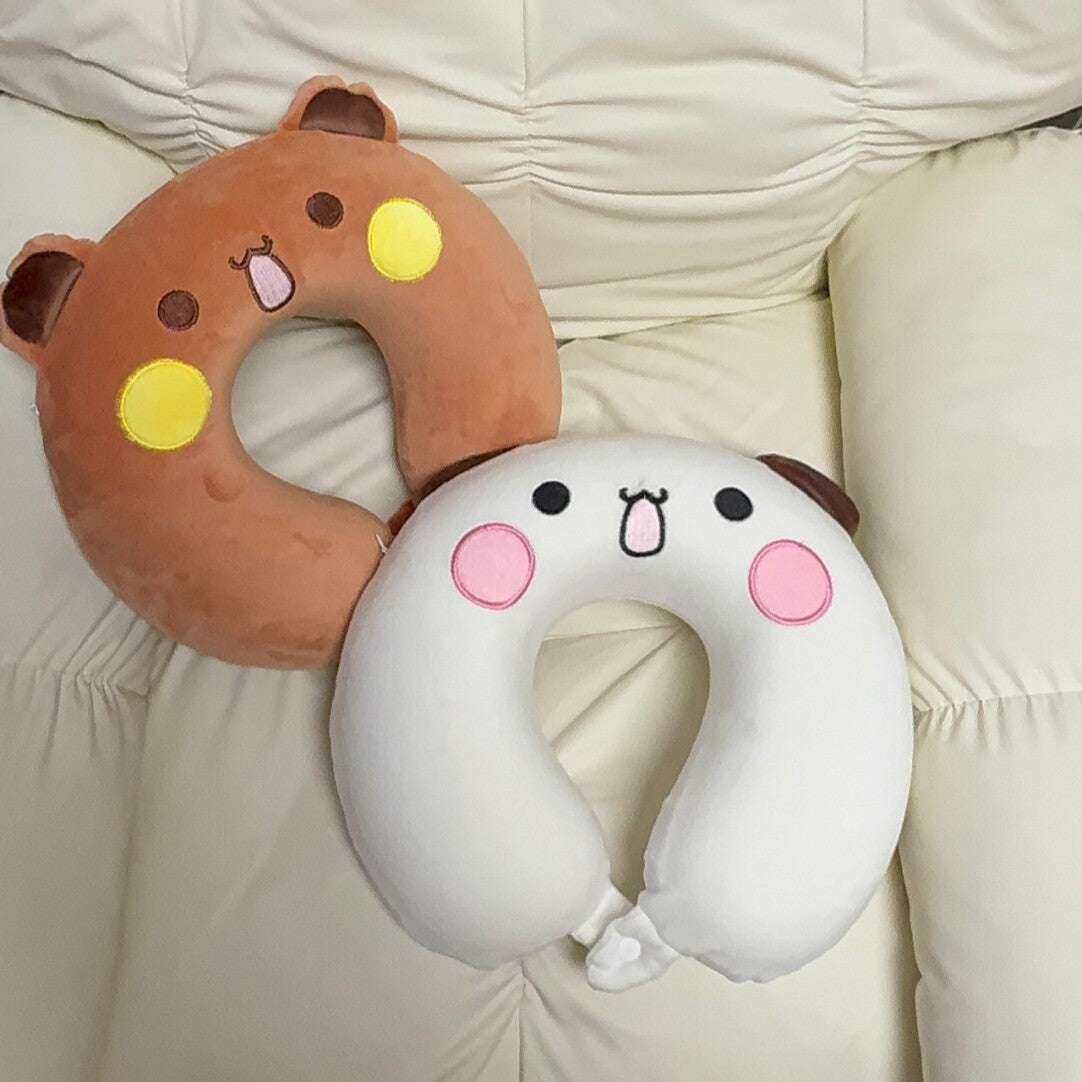 一二布布记忆棉U型午睡枕 Travel neck pillow