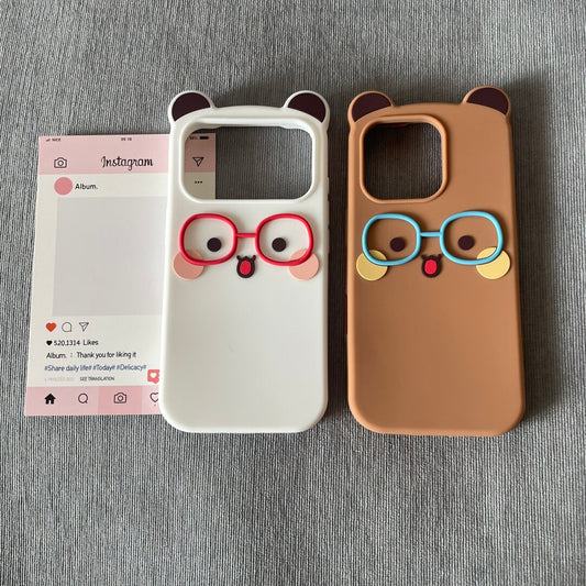Glasses Bubu Dudu Phone Case 眼镜小熊手机壳 📱
