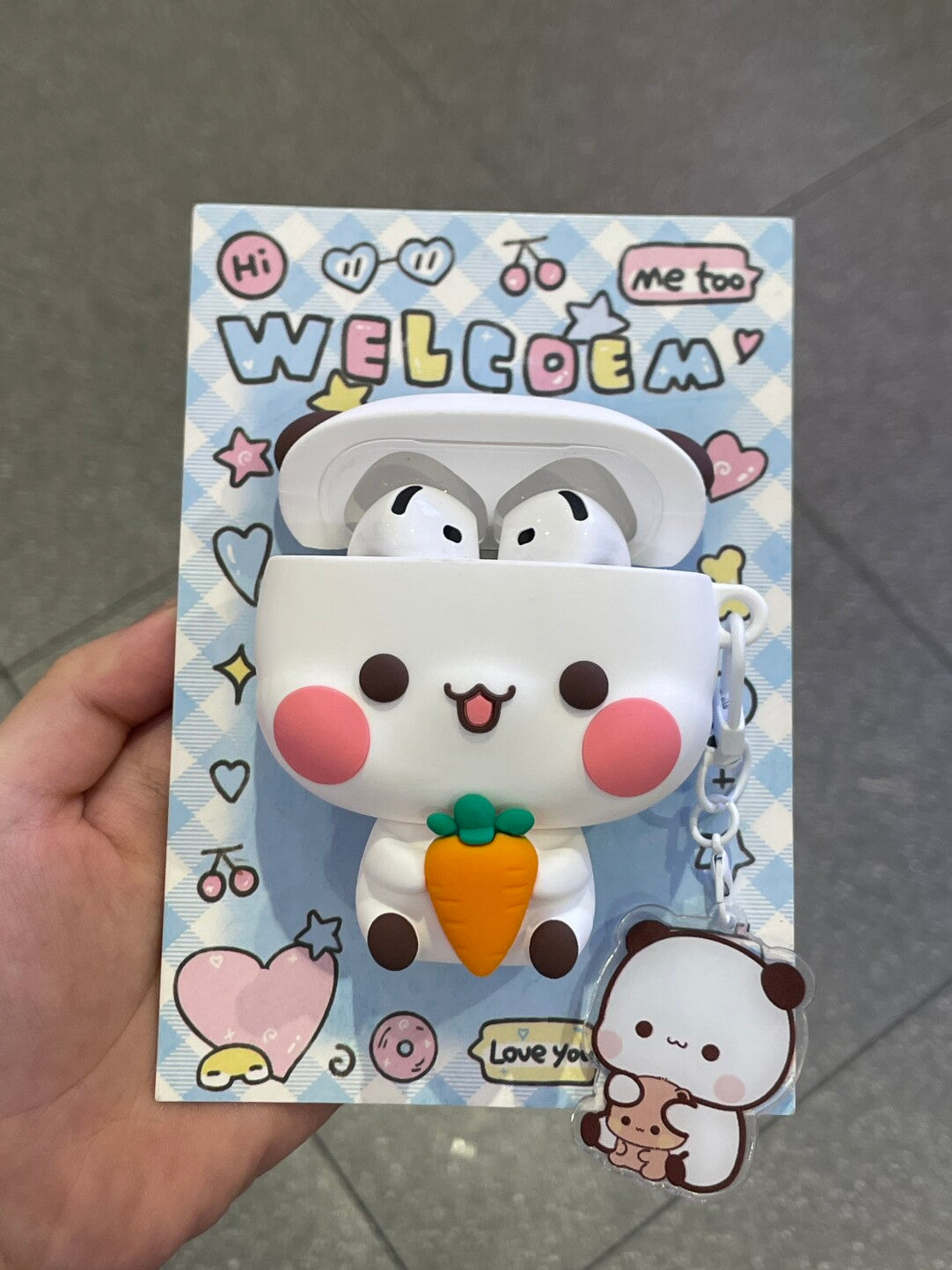 Bubu & Dudu AirPods Protective Case 一二布布耳机保护壳 🐻🎧