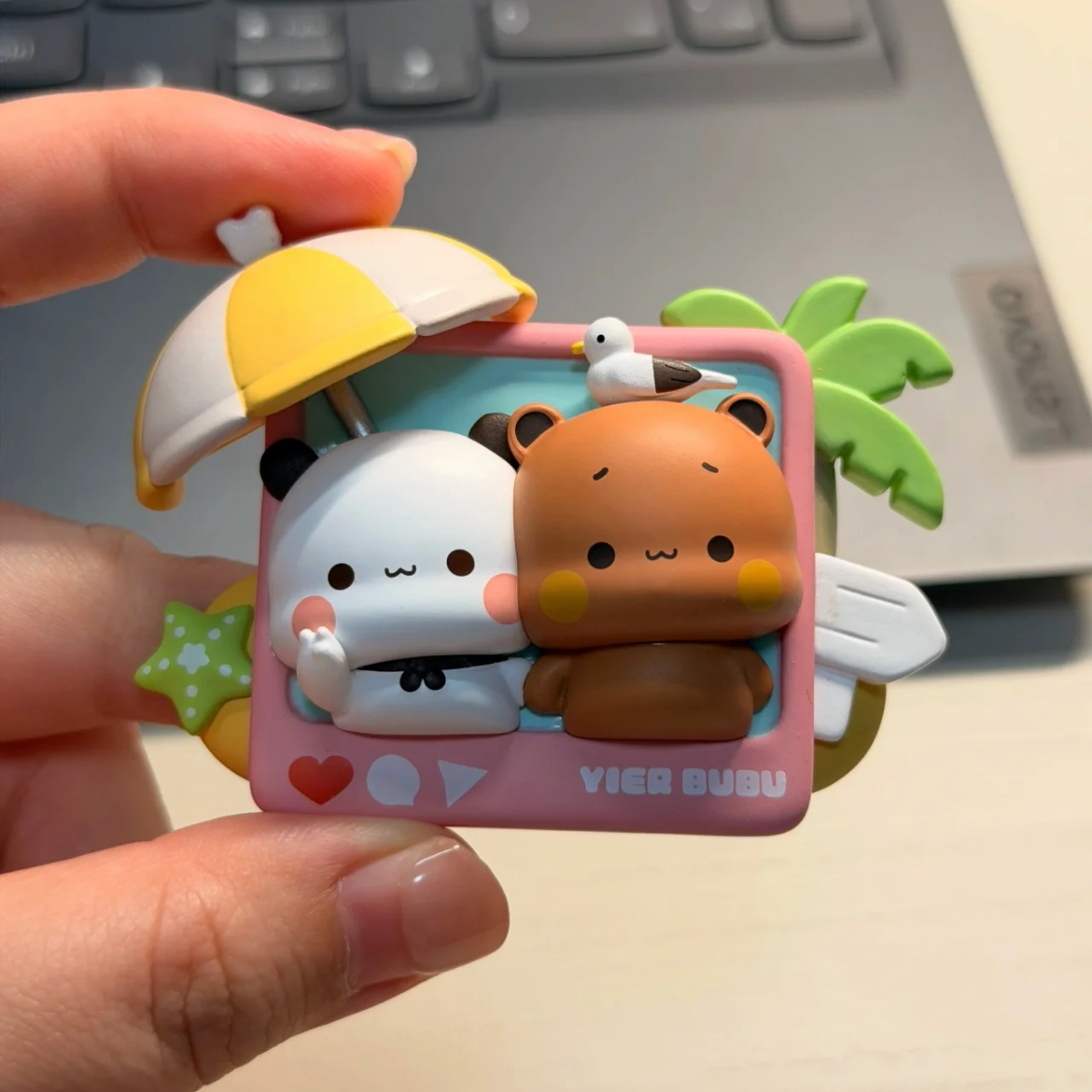 Bubu & Dudu Bear Fridge Magnet Blind Box 一二和布布—熊熊冰箱贴盲盒 🐻🧲