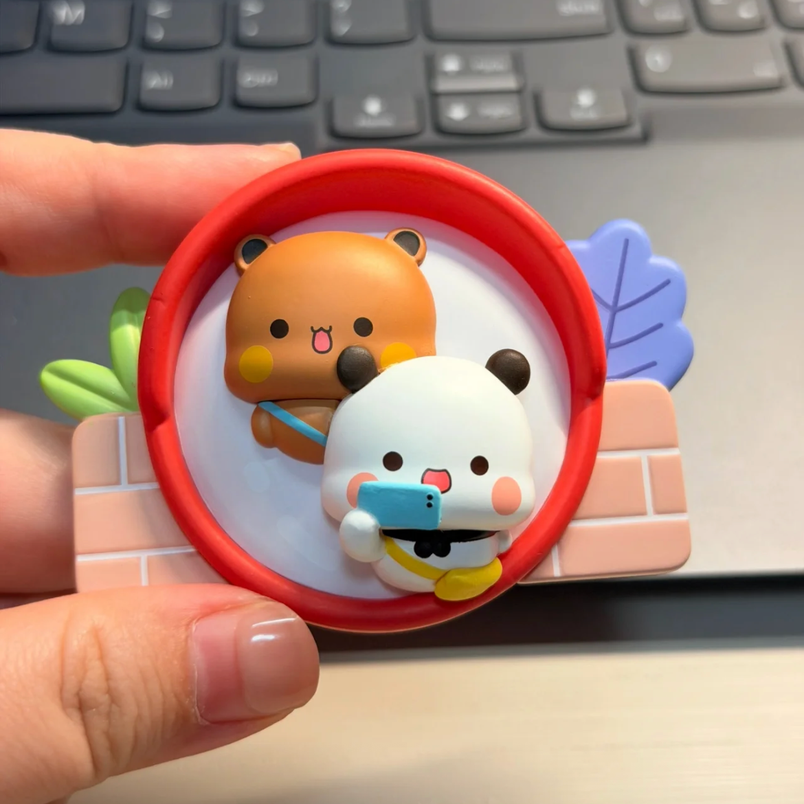 Bubu & Dudu Bear Fridge Magnet Blind Box 一二和布布—熊熊冰箱贴盲盒 🐻🧲
