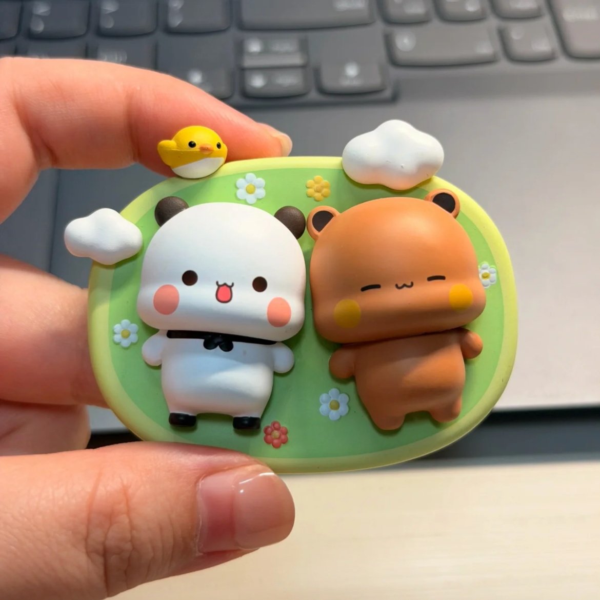 Bubu & Dudu Bear Fridge Magnet Blind Box 一二和布布—熊熊冰箱贴盲盒 🐻🧲