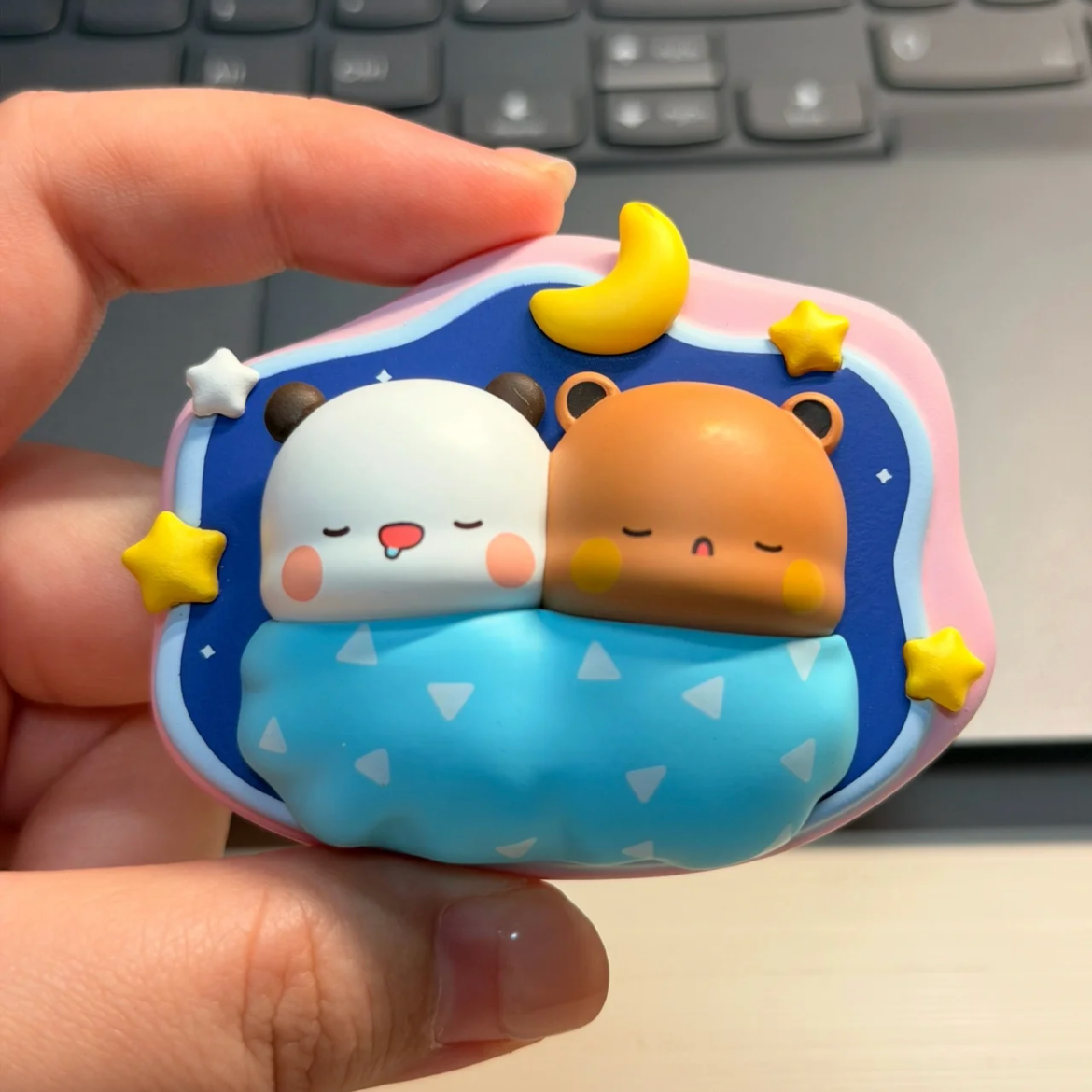 Bubu & Dudu Bear Fridge Magnet Blind Box 一二和布布—熊熊冰箱贴盲盒 🐻🧲
