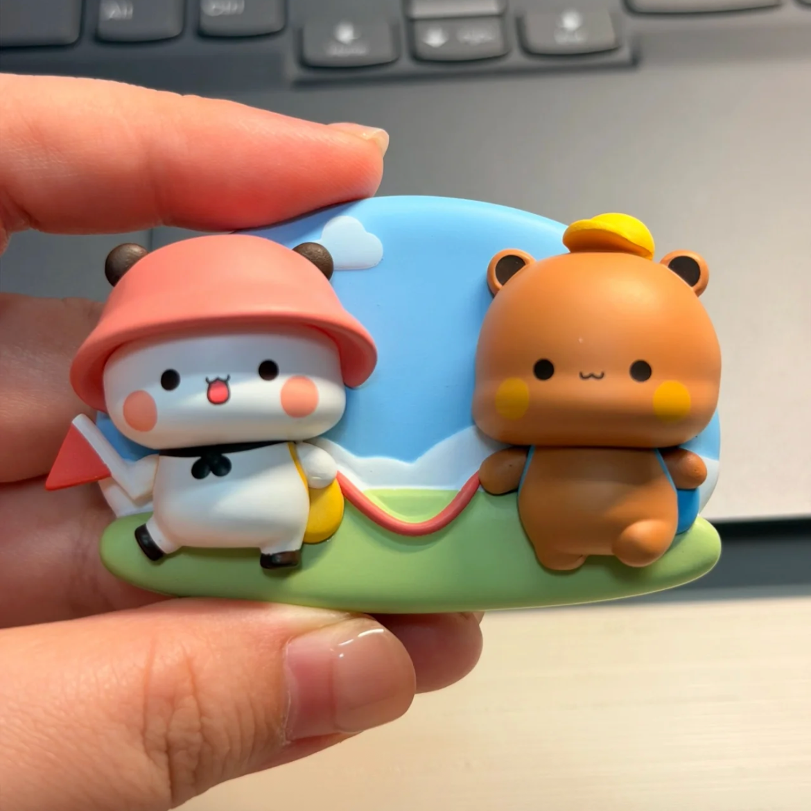 Bubu & Dudu Bear Fridge Magnet Blind Box 一二和布布—熊熊冰箱贴盲盒 🐻🧲