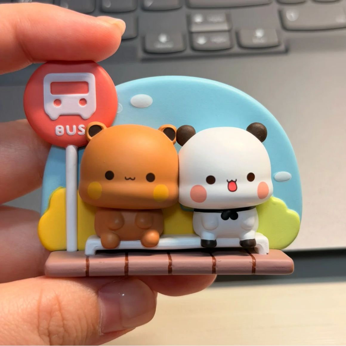 Bubu & Dudu Bear Fridge Magnet Blind Box 一二和布布—熊熊冰箱贴盲盒 🐻🧲