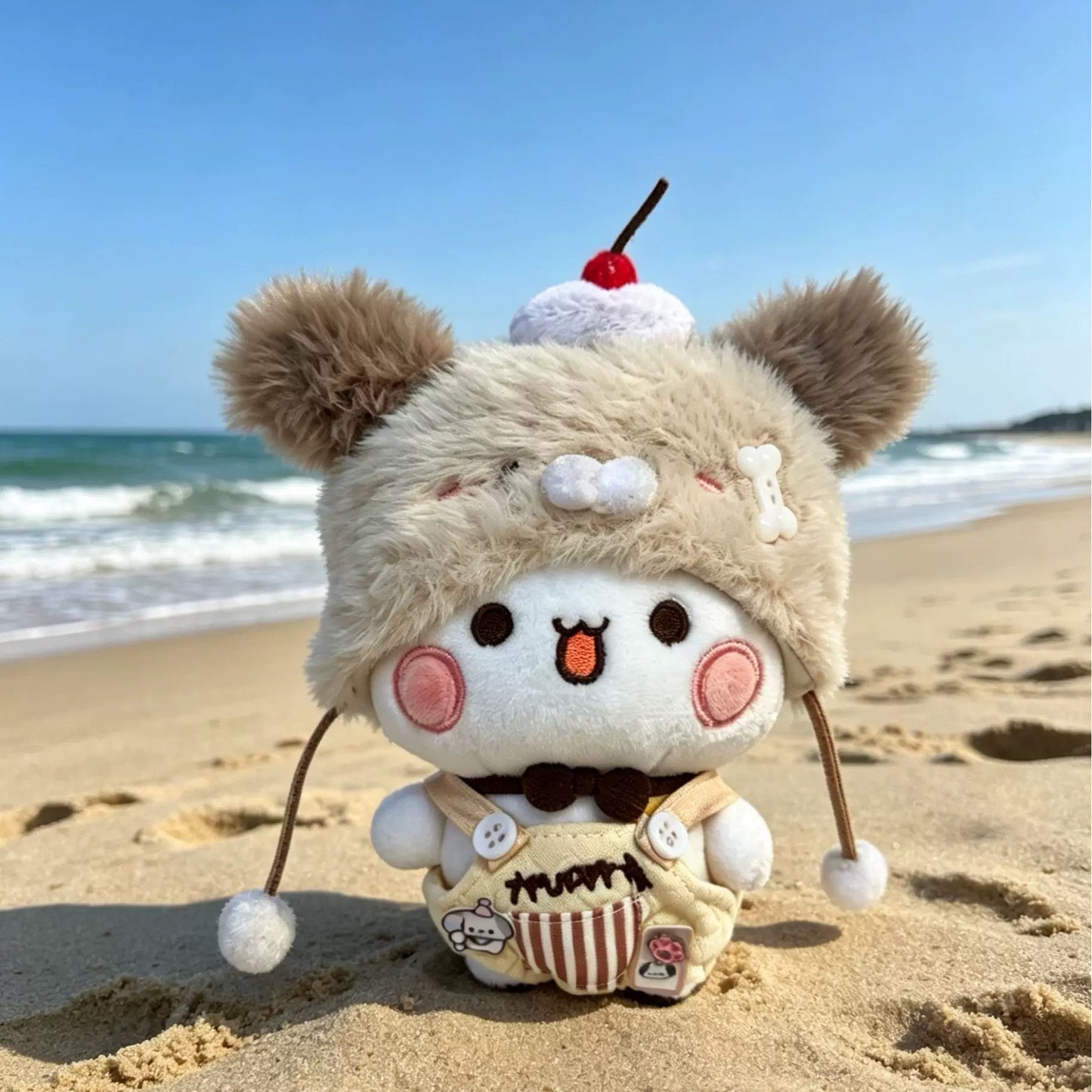 Bubu & Dudu Super Soft Plush Keychain (Original)🧸 一二布布弹力超柔毛绒挂件-正版