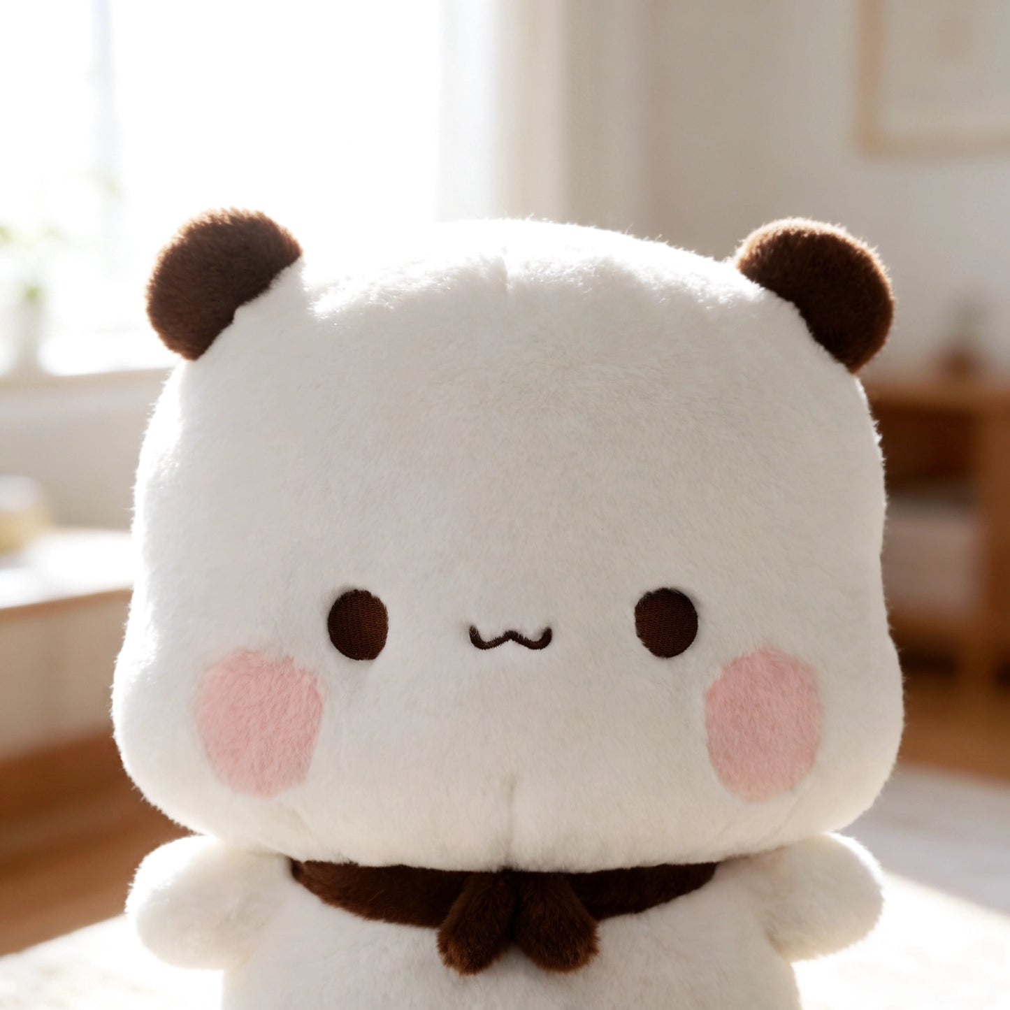 Bubu & Dudu Plush Toy Pillow 🐻🤍(100% Original) 一二和布布毛绒公仔 （原装正版）
