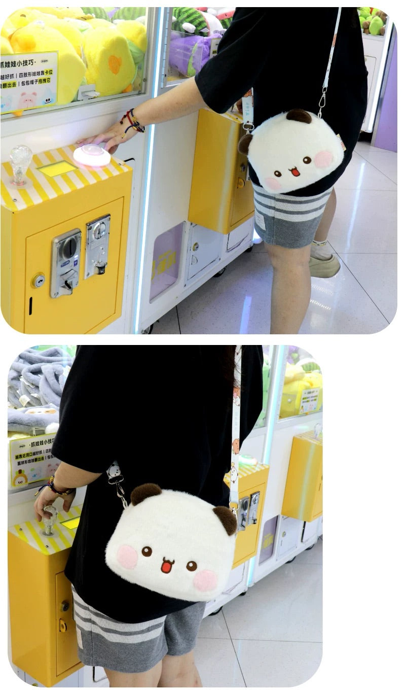 🧸 Bubu & Dudu Mini Plush Crossbody Bag 一二布布小毛绒斜挎包