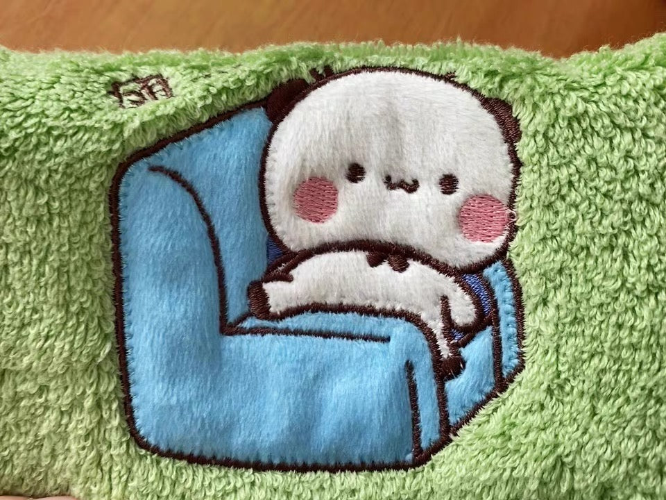 Bubu Panda Pure Cotton Thick Towel 小熊猫一二纯棉加厚毛巾