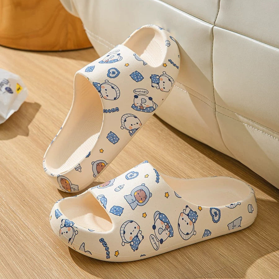 Bubu & Dudu Soft Cushion Slippers 一二布布软底凉拖