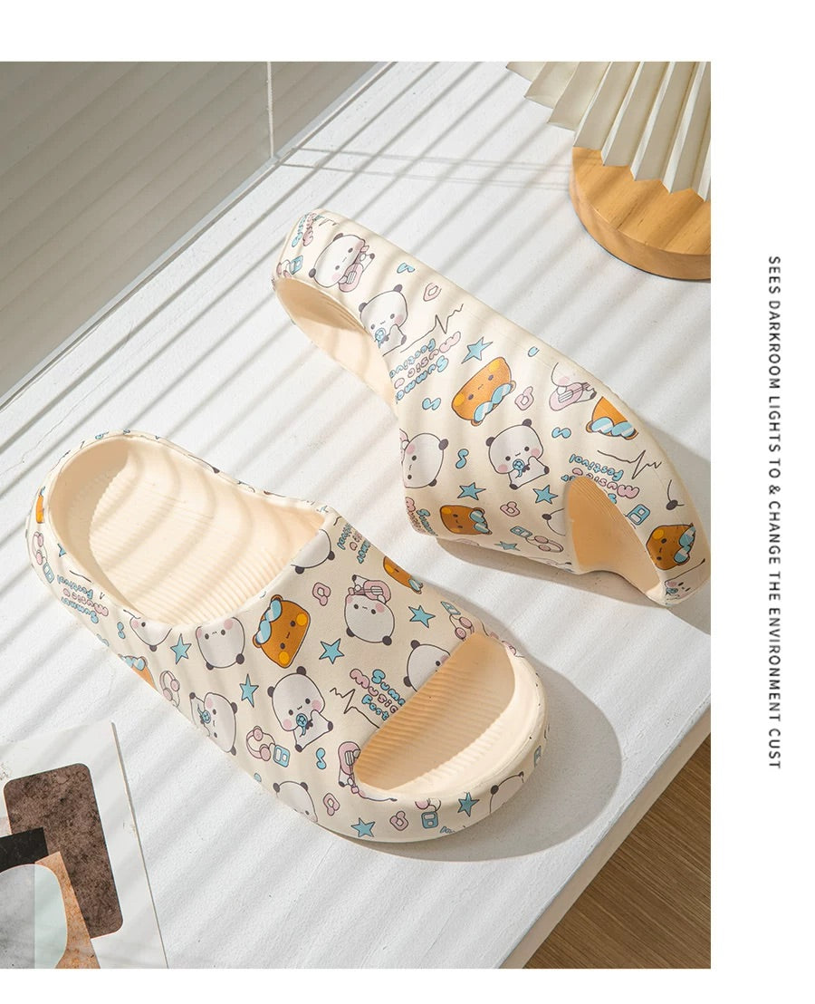 Bubu & Dudu Soft Cushion Slippers 一二布布软底凉拖