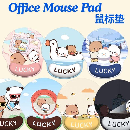 Premium quality Bubu Dudu Cute Office Mouse Pad 高品质一二布布可爱办公鼠标垫